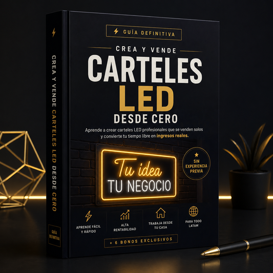 Create and sell LED signs + 6 bonus gifts